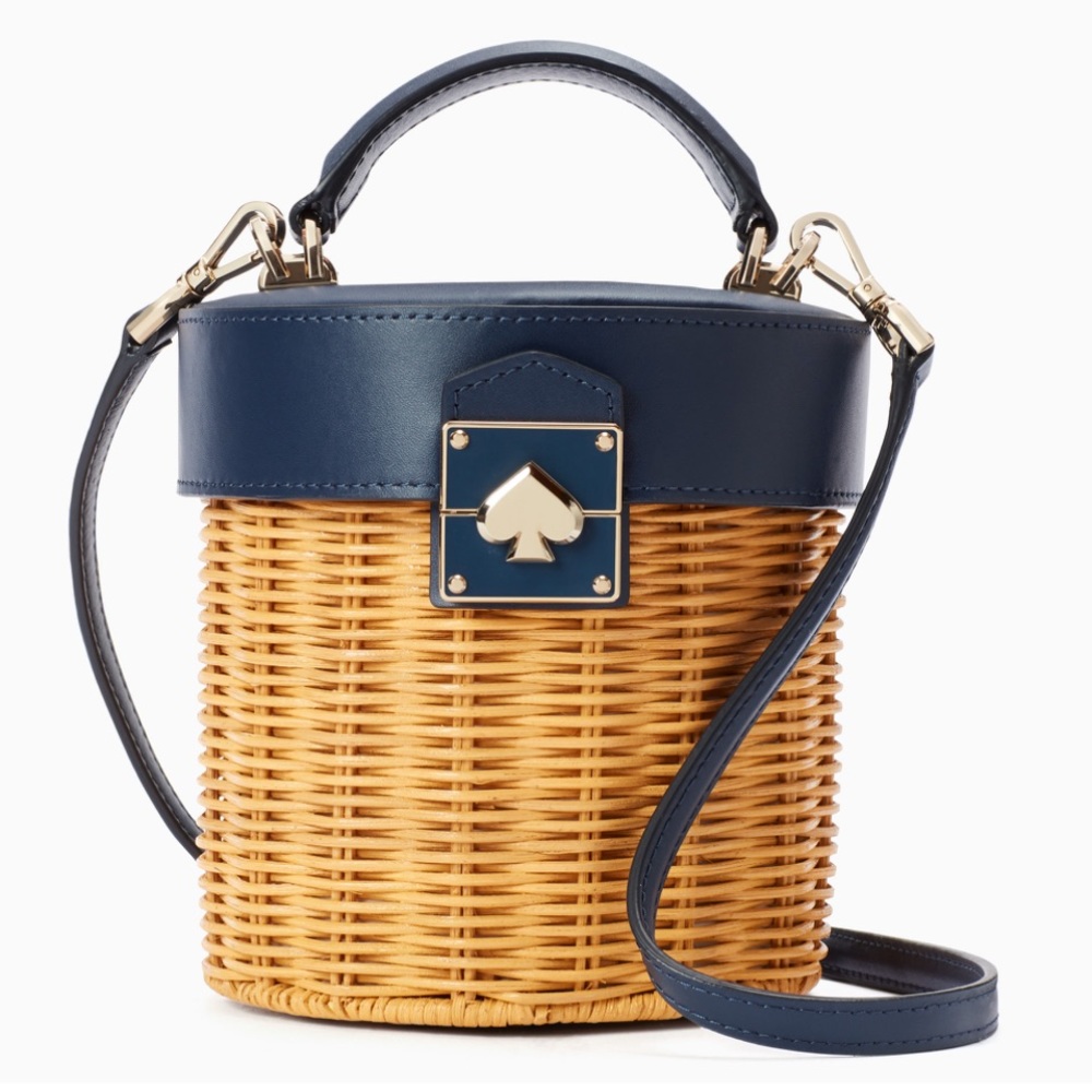 Kate Spade Rumi Wicker Medium Trunk